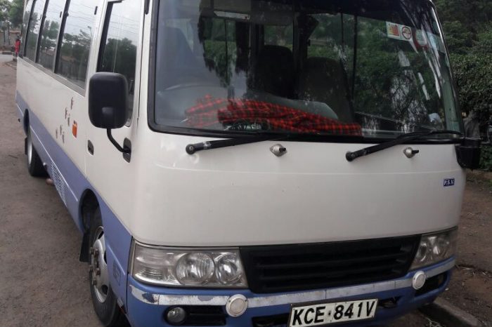 Kenya shuttle hire bus rental services 22 Seater Bus